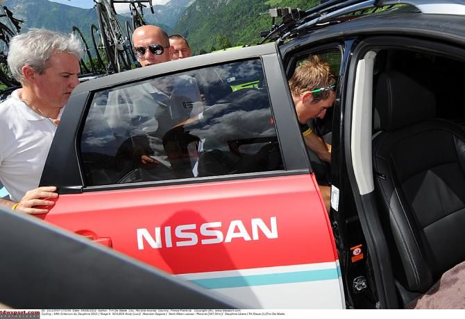 Andy Schleck has never had luck in the Dauphin&eacute;