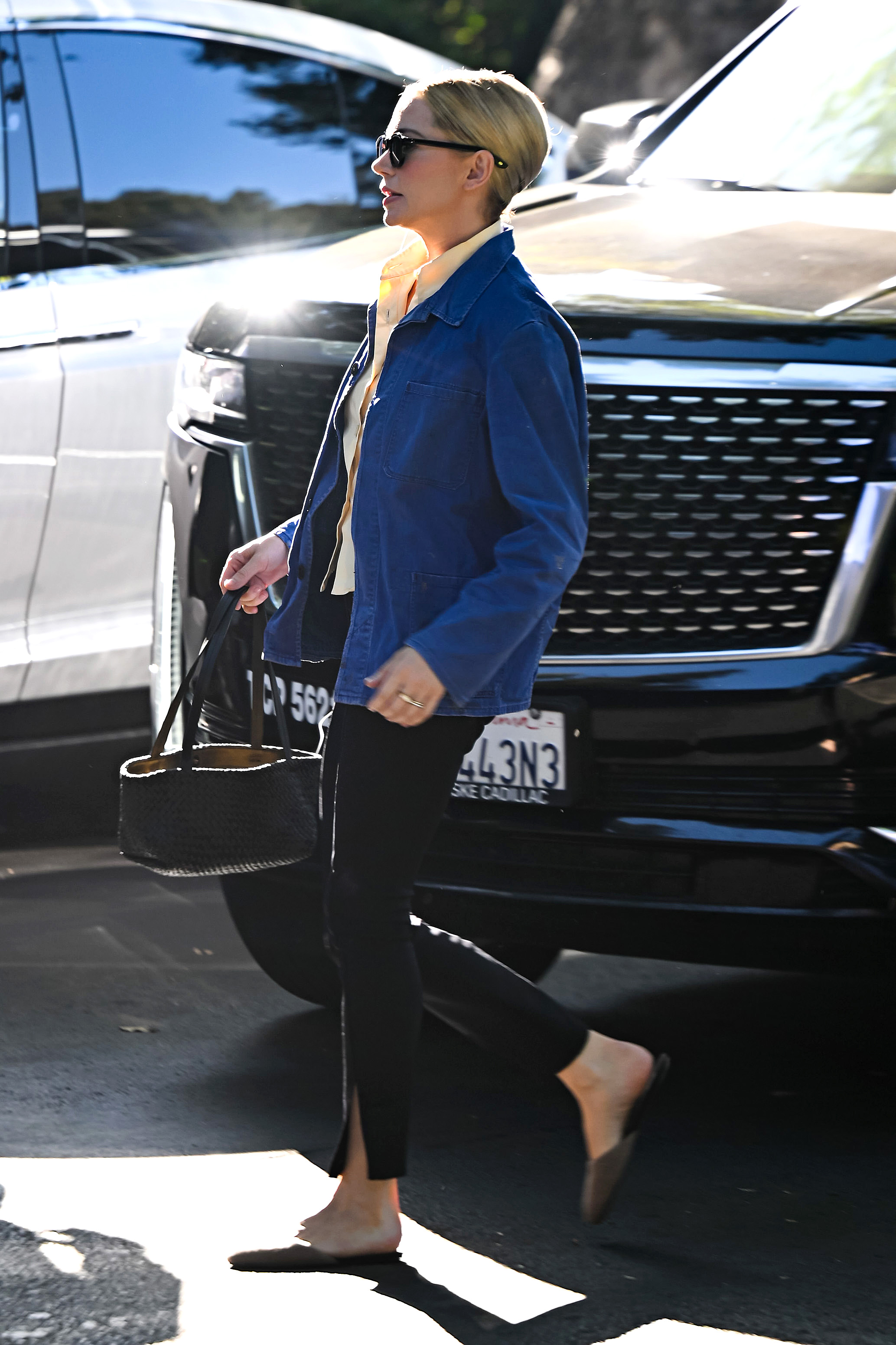Michelle Williams with a french twist
