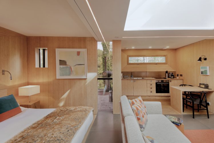 Guy Mallinson created Mallinson's Woodland Retreat