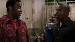 Deon Richmond and Sean Patrick Thomas in Not Another Teen Movie