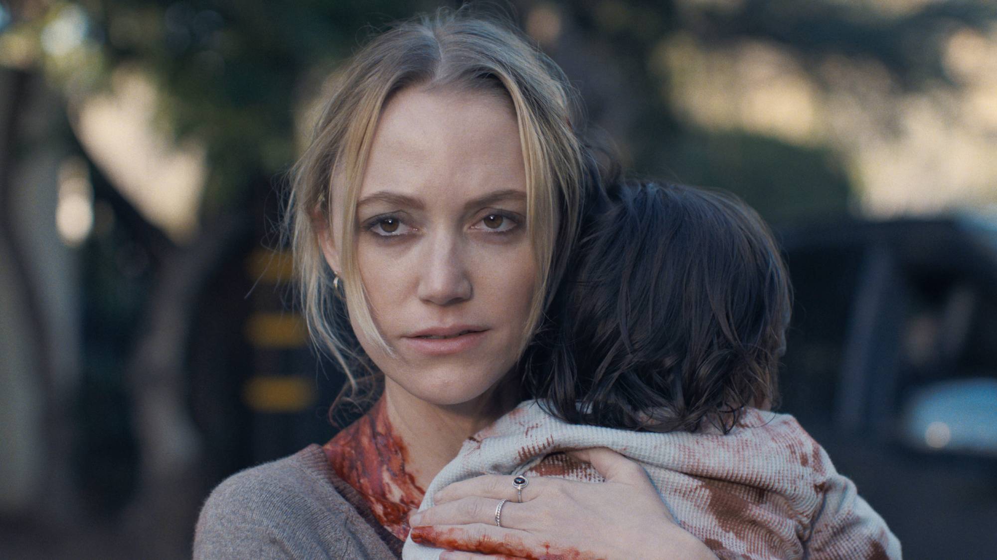 Maika Monroe as Polly Murphy in "The Hand That Rocks the Cradle"