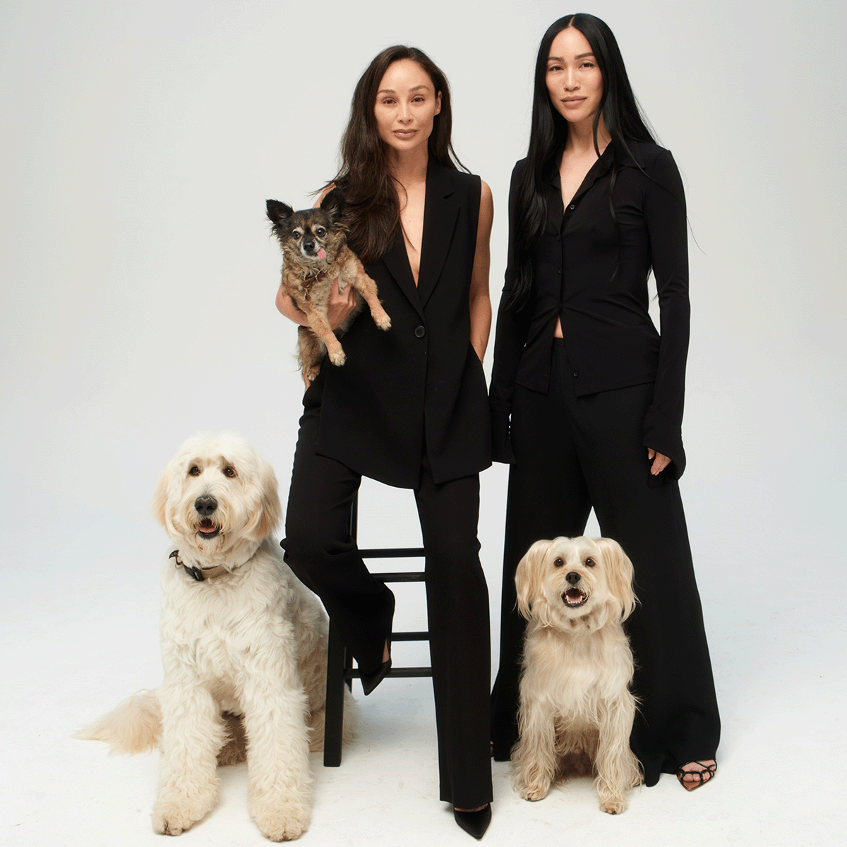 Stephanie Suganami and Cara Santana Leto for Lil Luv Dog.