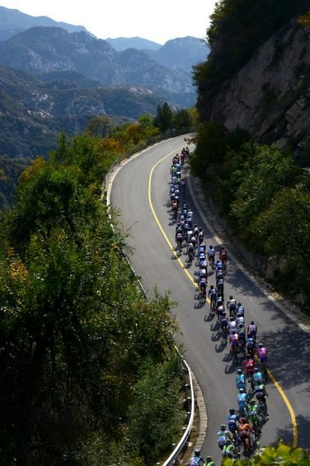 The view of stage 2 of Tour of Beijing