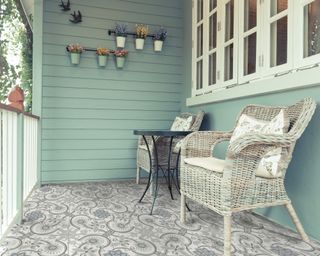 Country-style front porch ideas