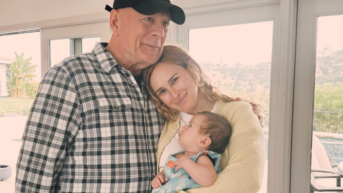 Rumer Willis Shares Touching Photos of Bruce Willis With Louetta ...