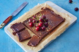 Low-calorie Weetabix chocolate brownies