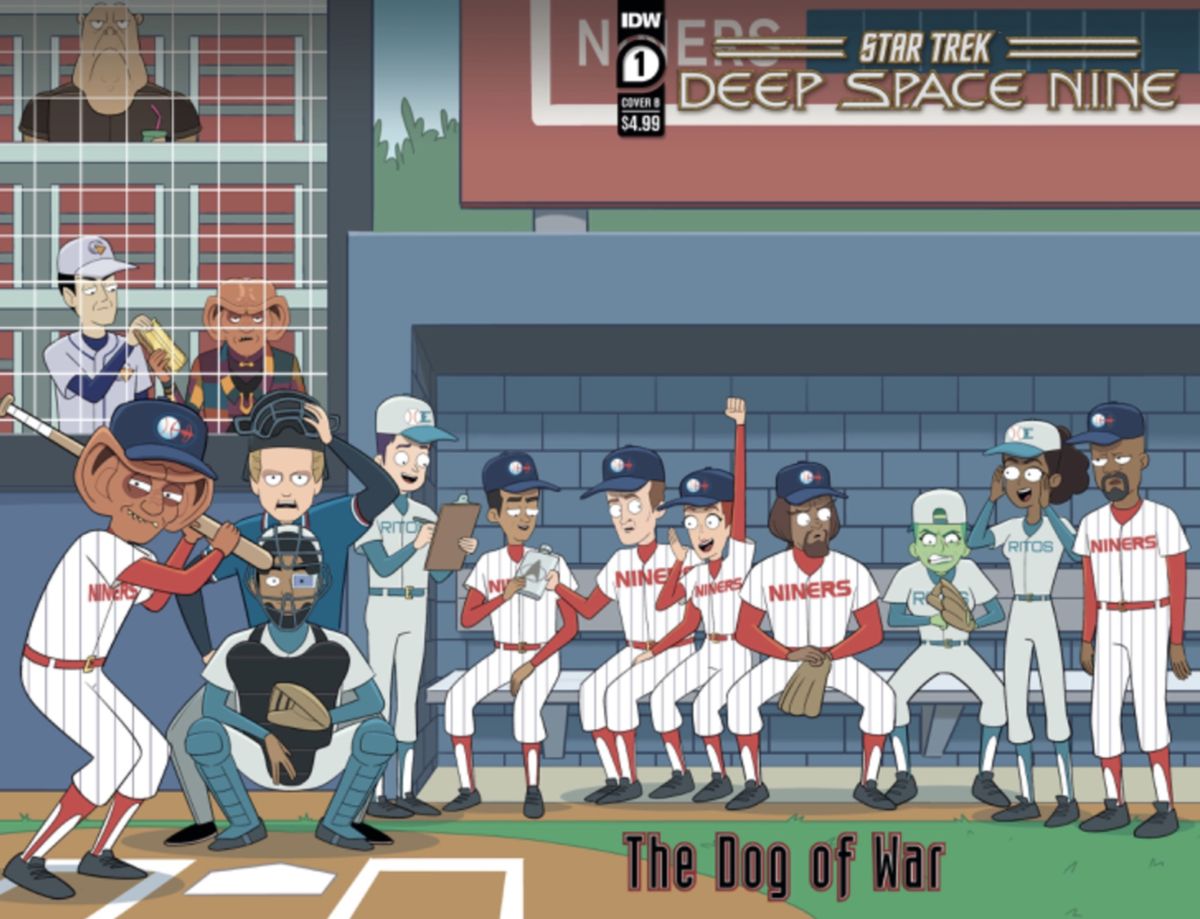 Star Trek: Deep Space Nine - The Dog of War #1 cover
