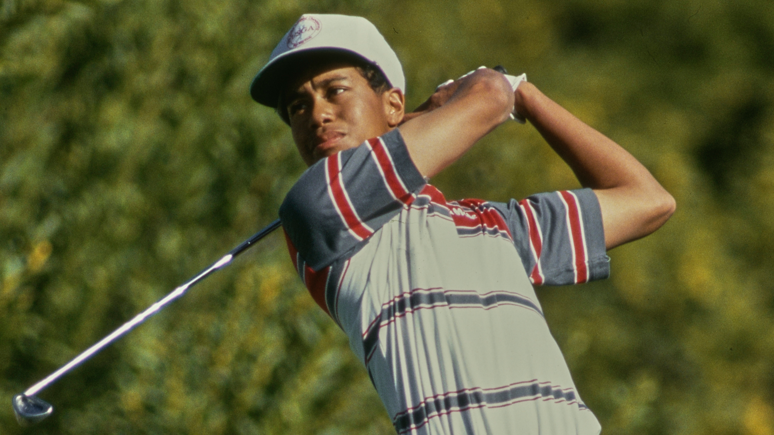Tiger Woods at the 1992 Los Angeles Open