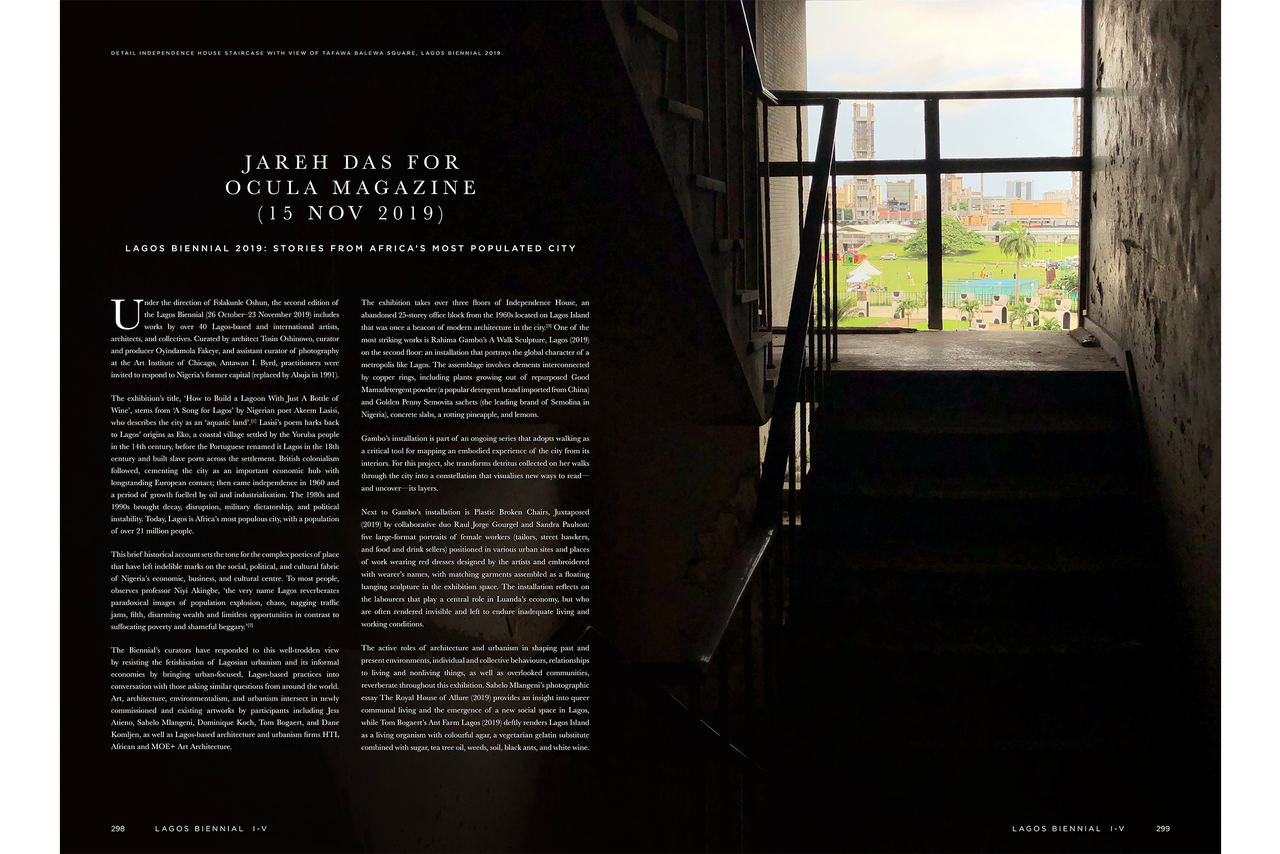 Lagos Biennial book