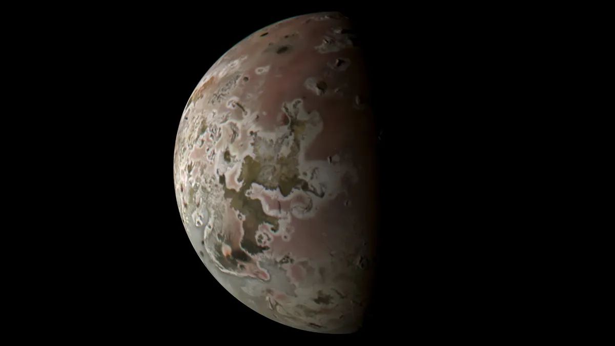 A telescope on Earth just took an unbelievable image of Jupiter's moon