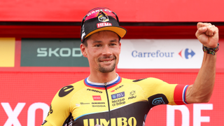 Primoz Roglic at the 2023 Vuelta a España