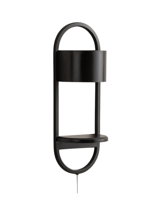No Nails Display Shelf Sconce