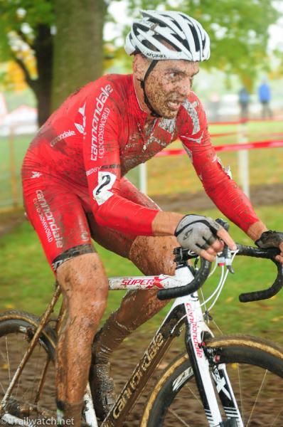 Christian Heule (Cannondale p/b Cyclocrossworld.com) on lap two