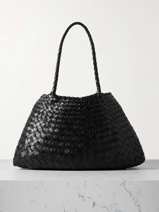 Santa Croce Big Woven Leather Tote