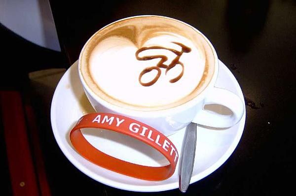 Latte art.