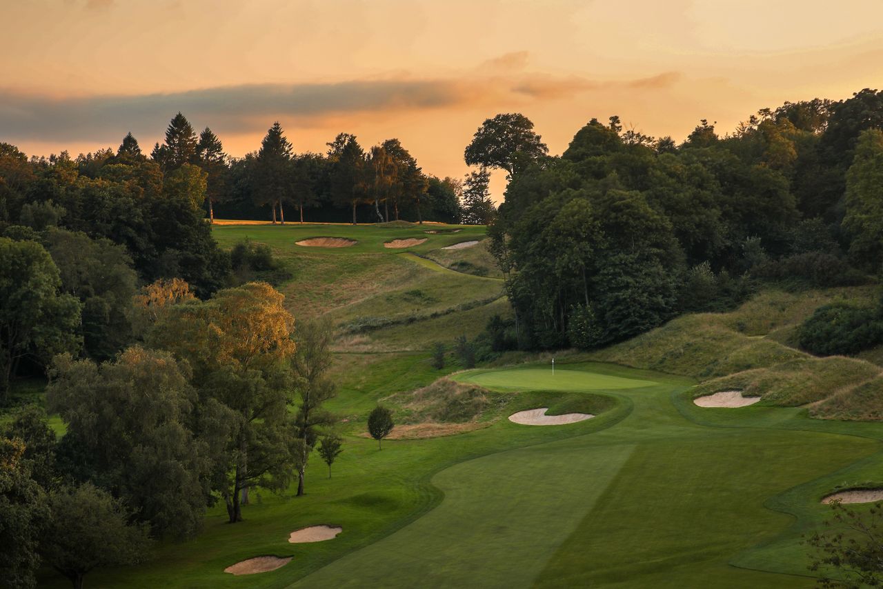 Tandridge Golf Club 17th hole
