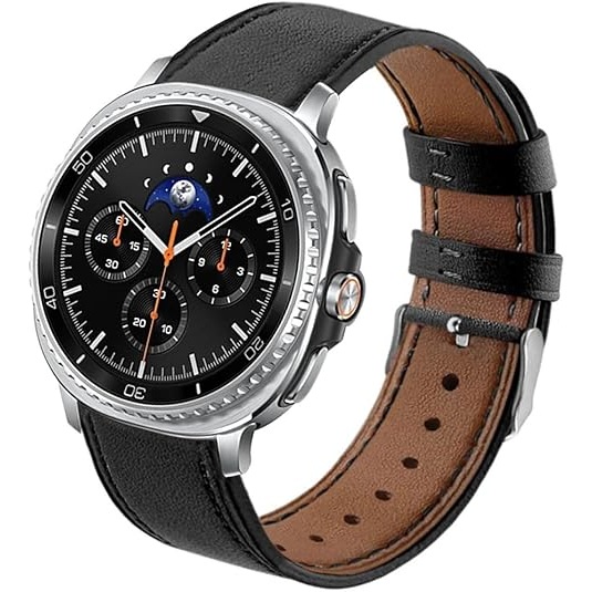 Sankel Samsung Galaxy Watch 8 / Watch 8 Classic Genuine Leather Band