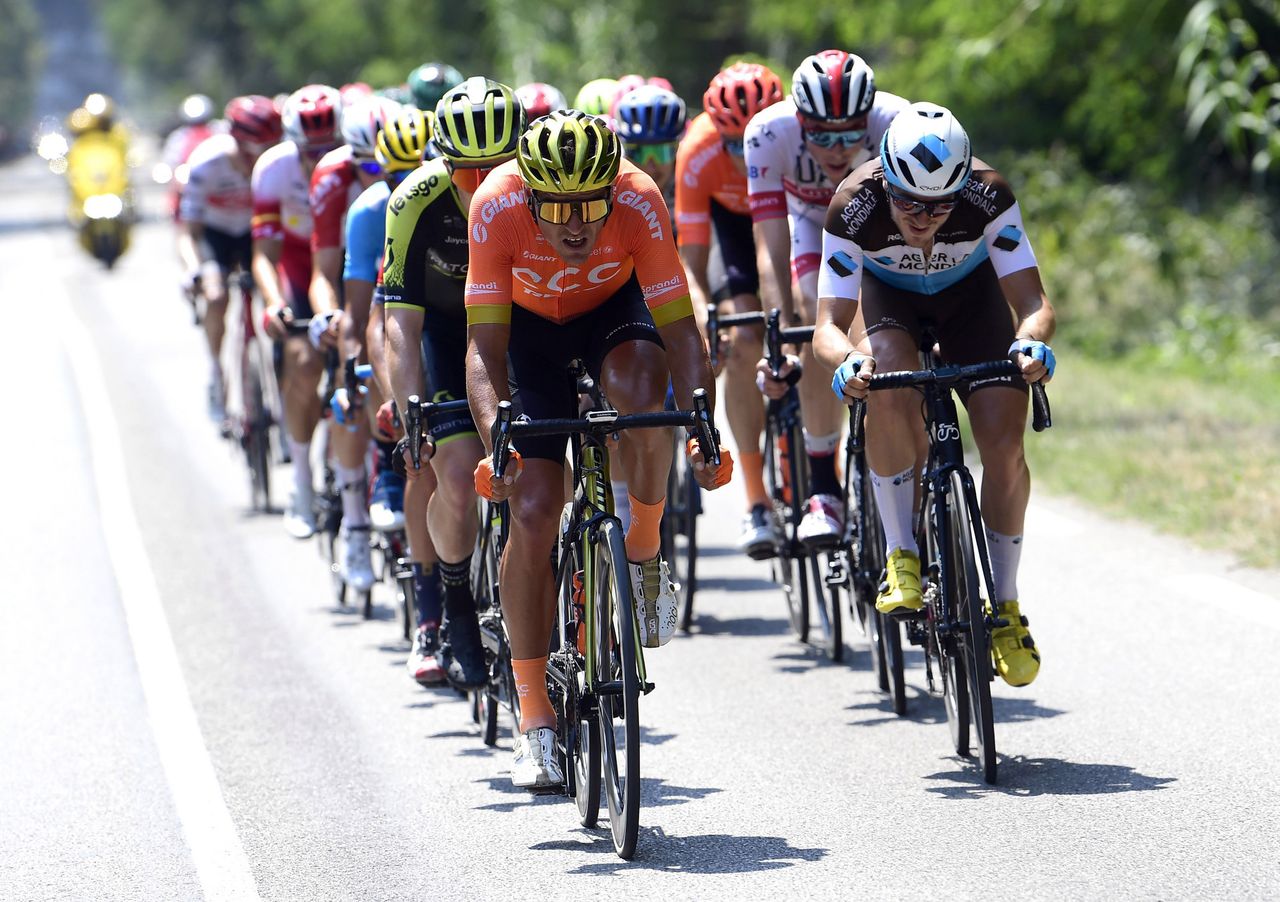 Greg Van Avermaet (CCC Team ) in the escape