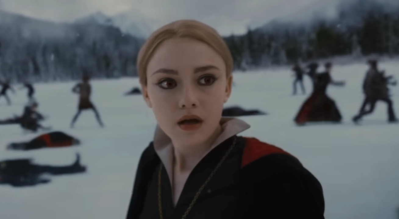 Dakota Fanning como Jane en Amanecer Parte 2