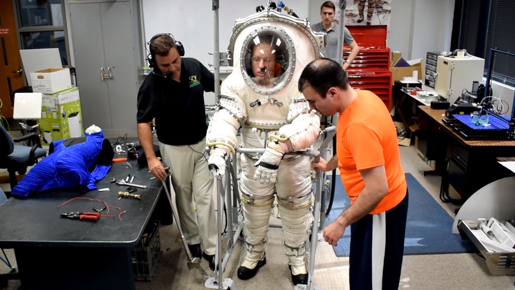 Stellar Threads: Trying on a Spacesuit Brings Thrills and Challenges ...