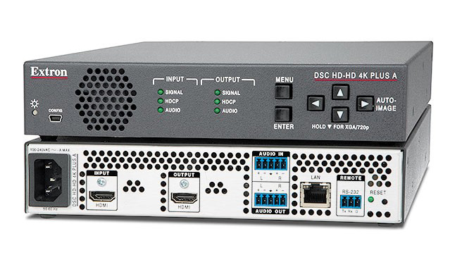 Extron Shipping 4K/60@4:4:4 HDMI Scalers