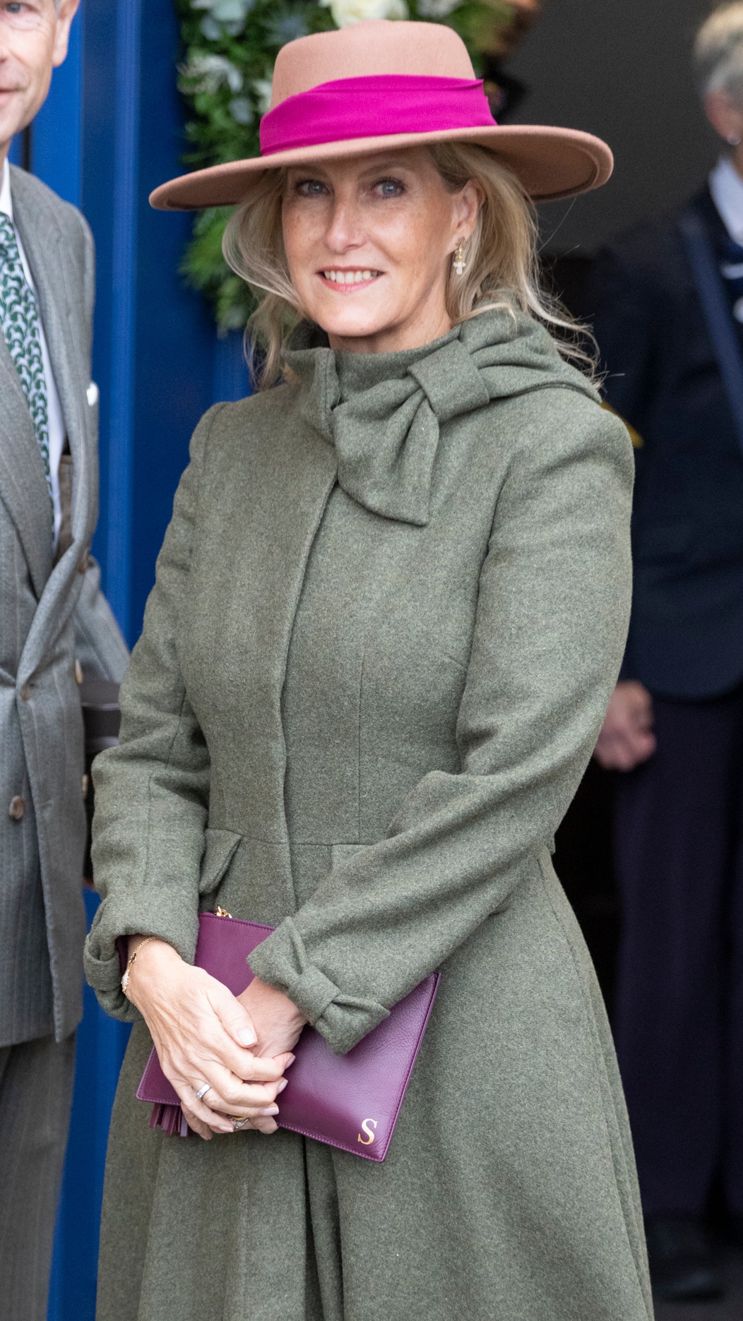 Sophie, Duchess of Edinburgh attends The Coral Gold Cup at Newbury Racecourse on November 29, 2025