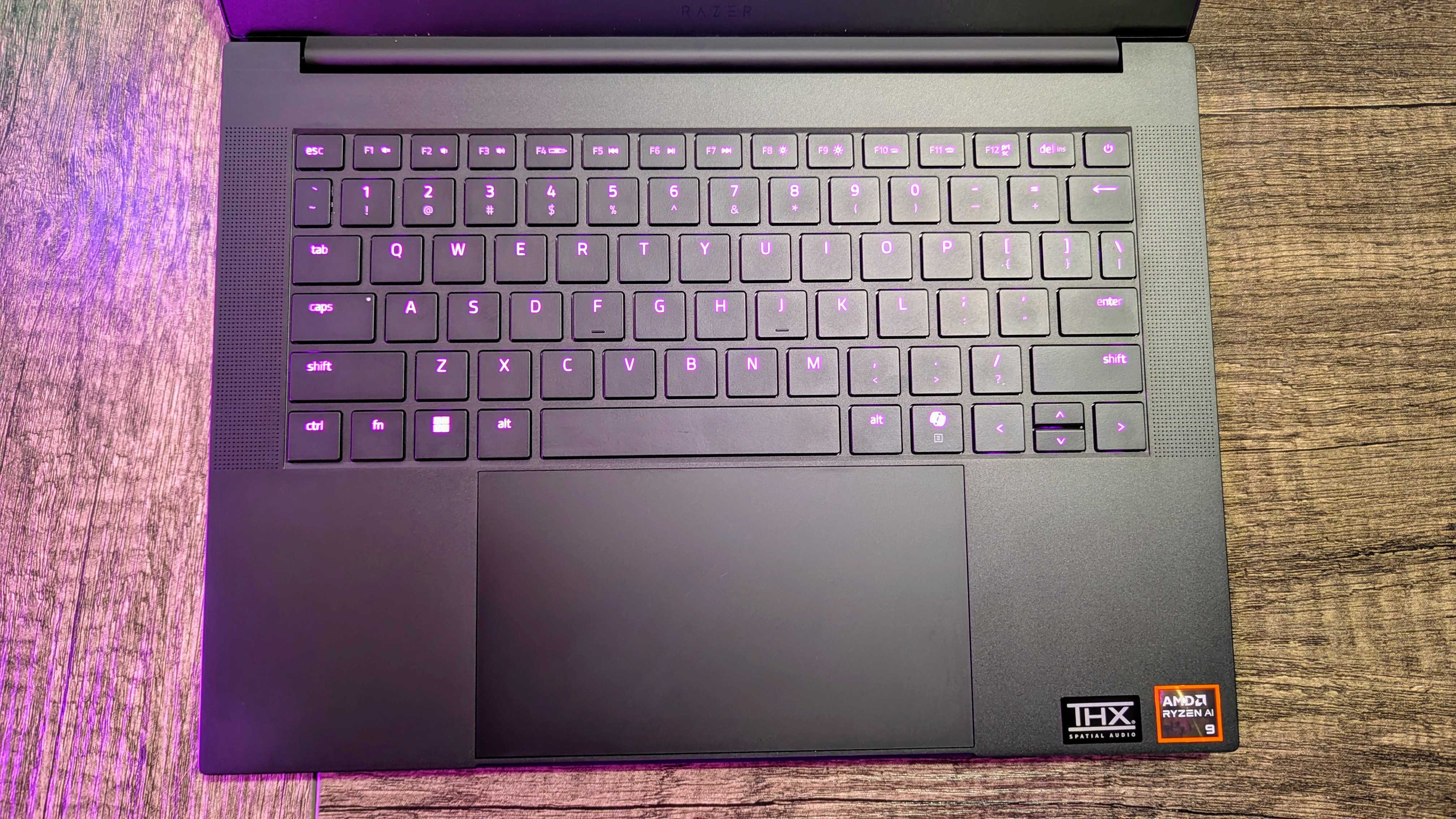 Image of the Razer Blade 14 (2025) gaming laptop.