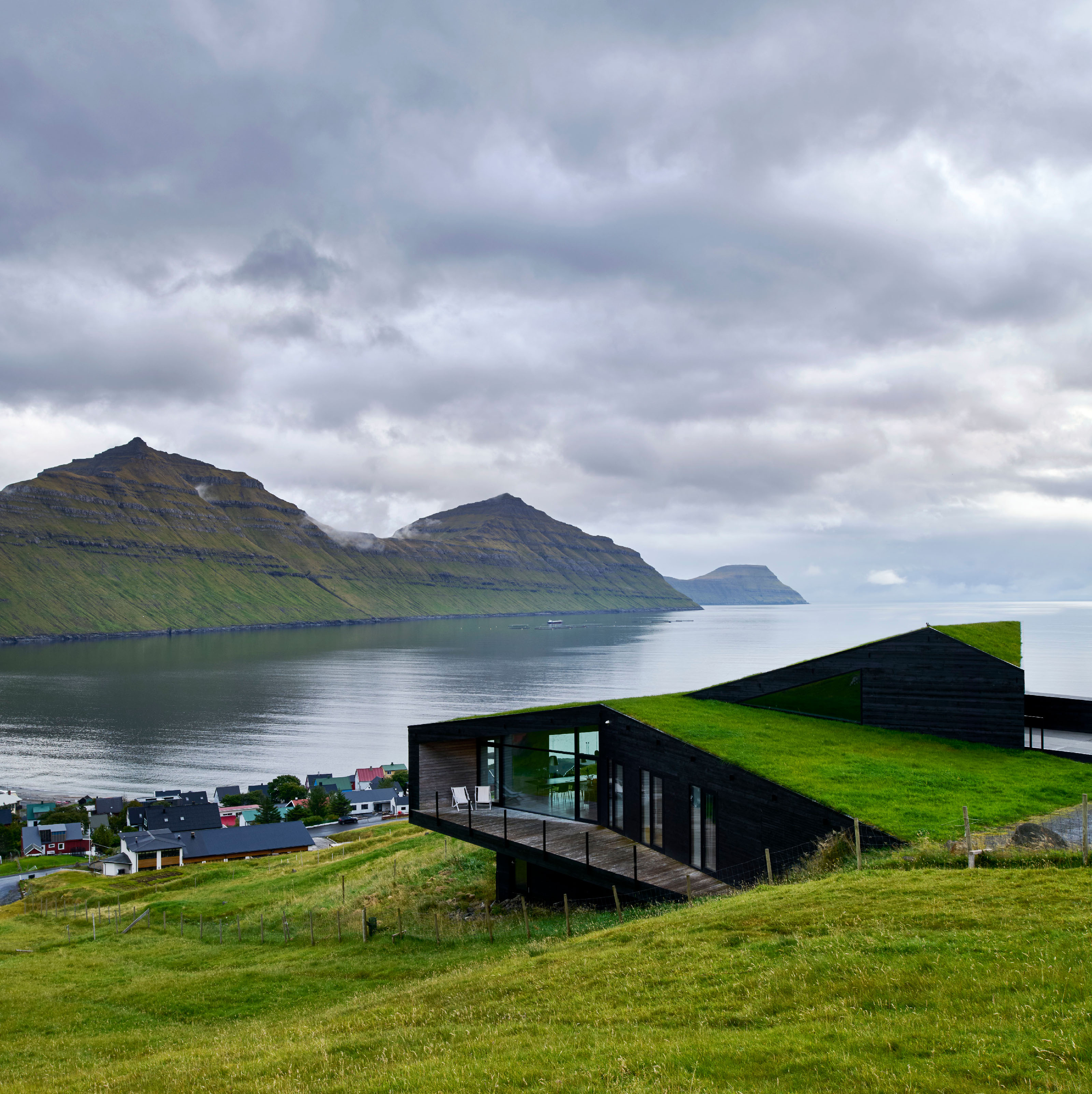 Jacobsen House, 2019, &amp;Oacute;sbj&amp;oslash;rn Jacobsen Sy&amp;eth;rug&amp;oslash;ta, FaroeIslands
