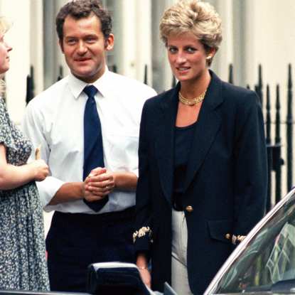 Diana, The Princess Of Wales, In London With Her Butler, Paul Burrell, In 1994
