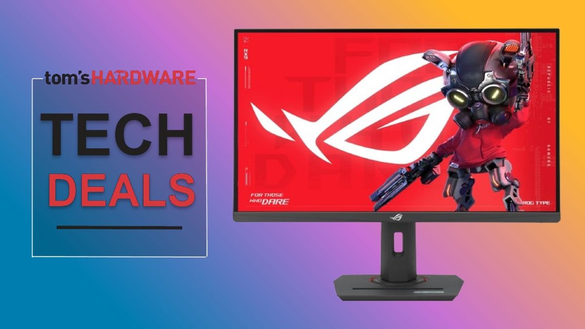 This $299 Asus 4K gaming monitor is back to its lowest ever price — save $170 on this budget-friendly IPS display with fast 160Hz refresh rate and Nvidia G-Sync support