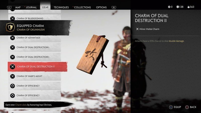 Ghost Of Tsushima Minor Melee Charm