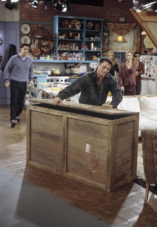 friends episode The One With Chandler in a Box
