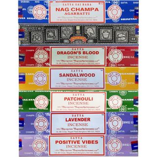 Mixed boxes of incense