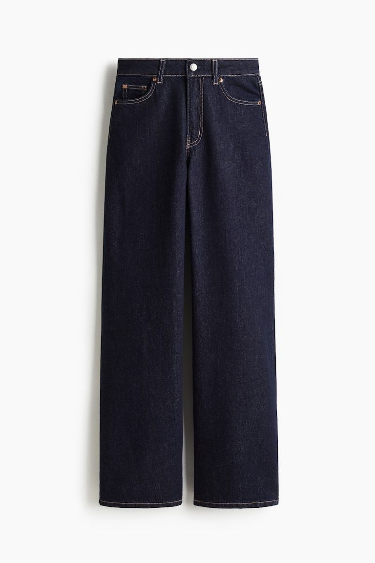 Wide High Jeans