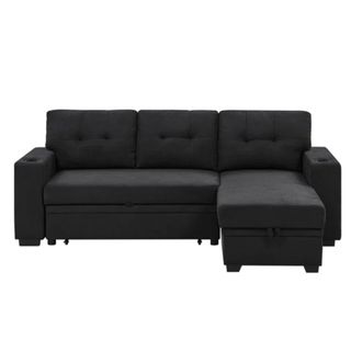 An Abby-Gayle 2 - Piece Upholstered Sectional against a white backgroun