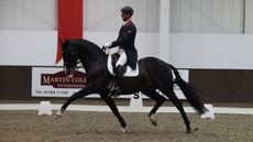 Carl Hester and Uthopia competing at Addington in 2012