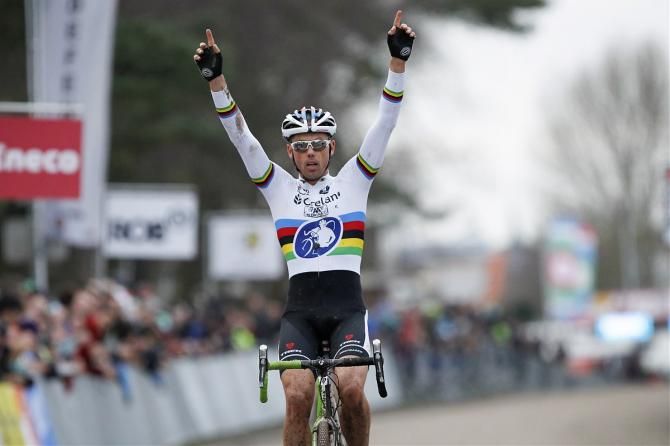 Sven Nys wins the Soudal Cyclo-cross race.