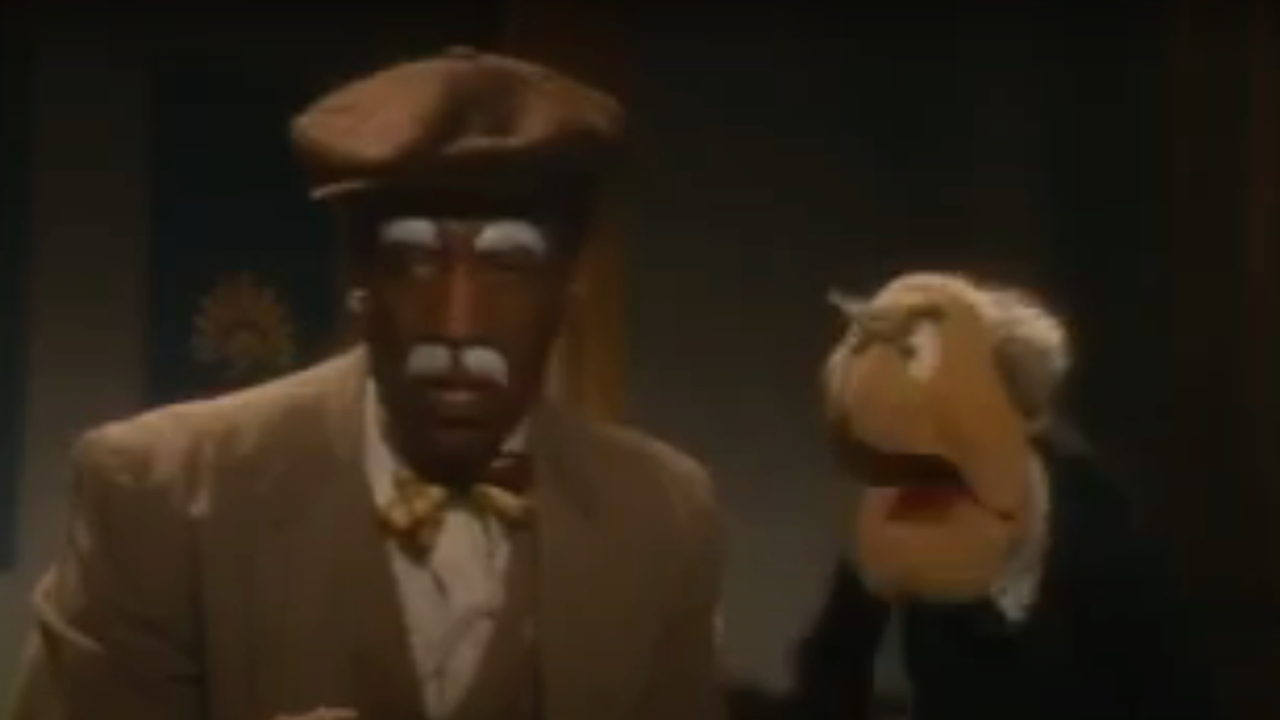 Scene from a crazy dream sequence in The Cosby Show