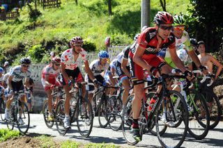 Cadel Evans attacks, Tour de France 2011, stage 17