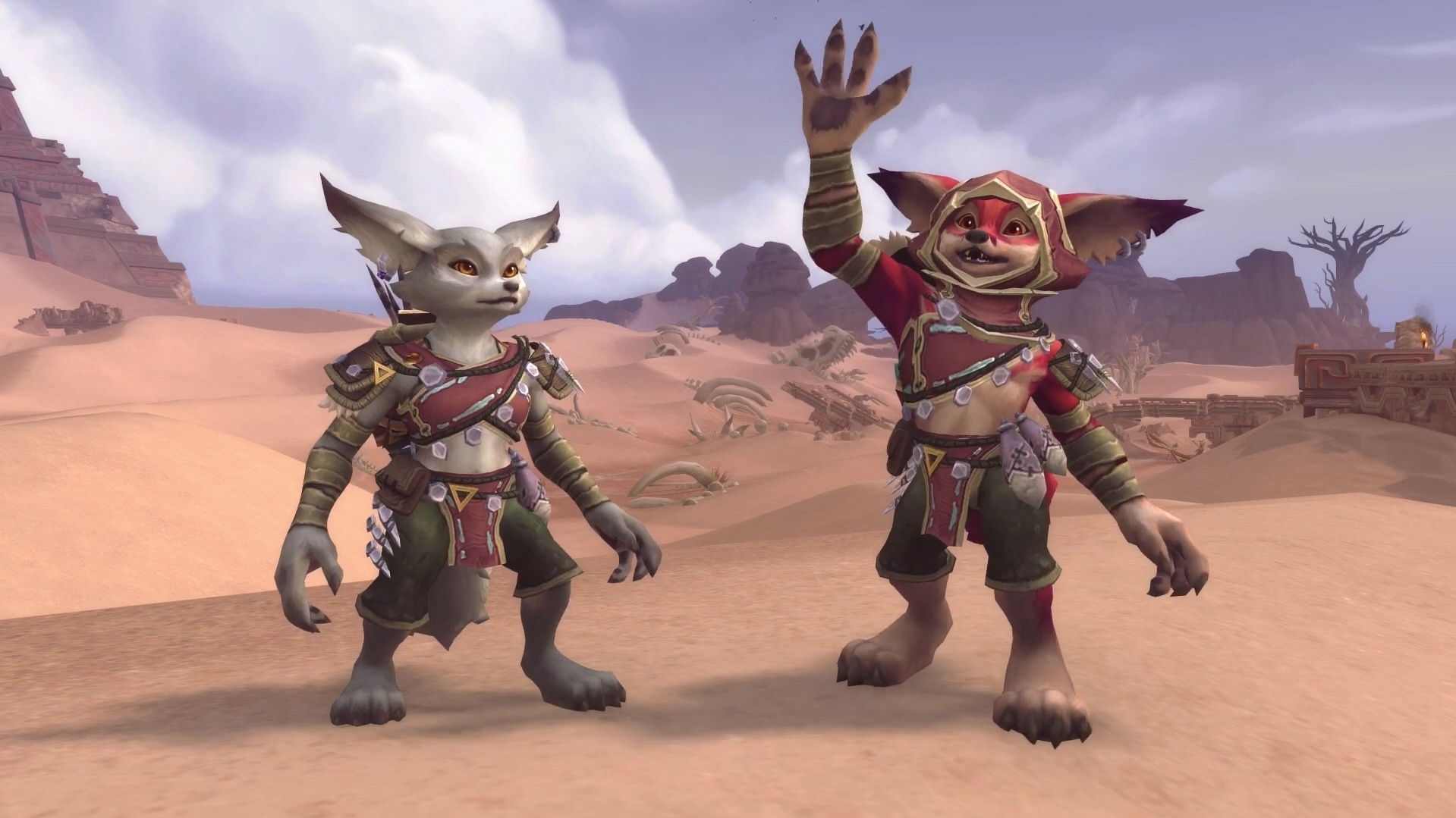 World of Warcraft's upcoming races revealed: adorable foxes and cyborg