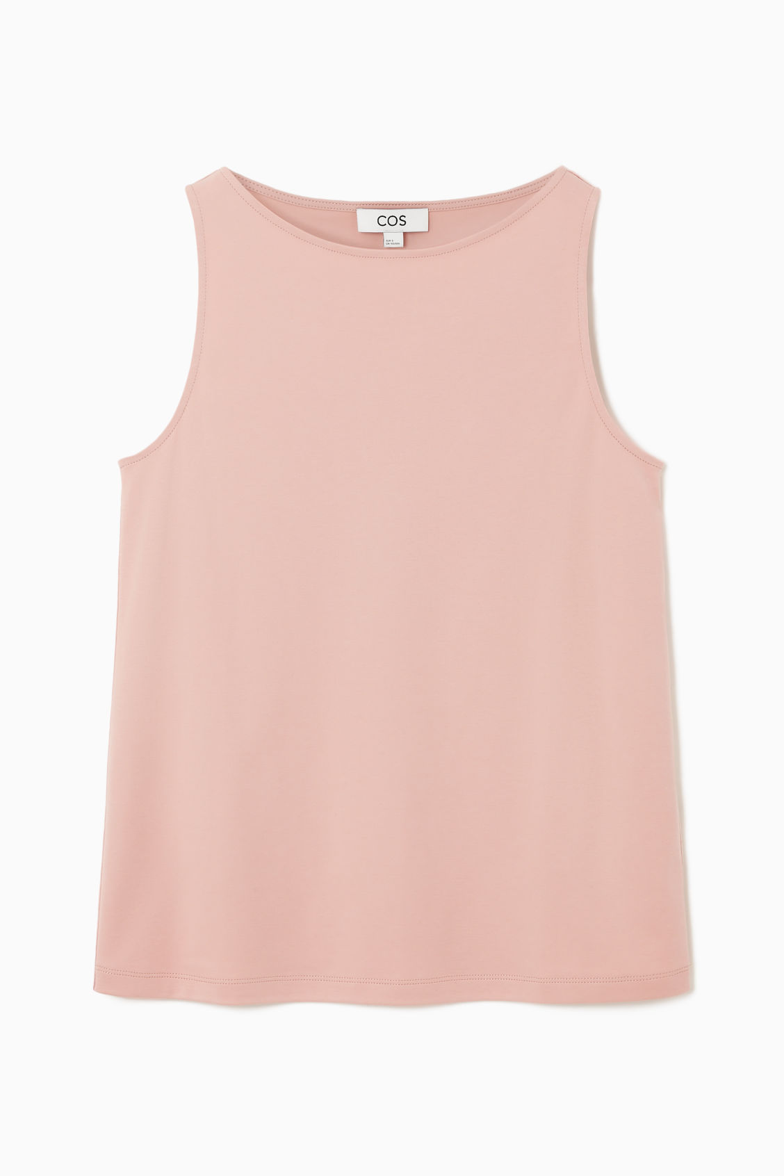Boat-Neck Tank Top