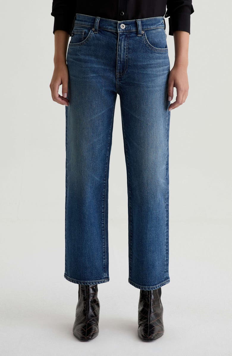 Brinley Mid Rise Straight Leg Jeans