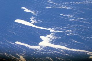 On Aug. 9, the HMNZS Canterbury, a Royal New Zealand Air Force ship, observed a stretch of floating pumice, measuring a whopping 300 miles (482 kilometers) in length and more than 30 miles (48 km) wide.