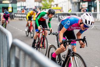 Young riders sprint in the Guildford crits