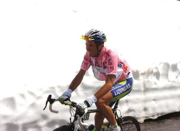 Ivan Basso (Liquigas-Doimo) moved a day closer to winning the Giro d'Italia.