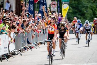 Lizzie Armitstead wins the 2015 Philly Cycling Classic.