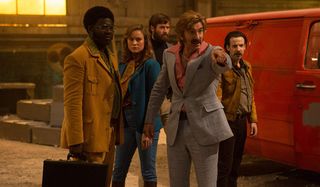 Free Fire Shartlo Copley points out, while Brie Larson and Armie Hammer hang back