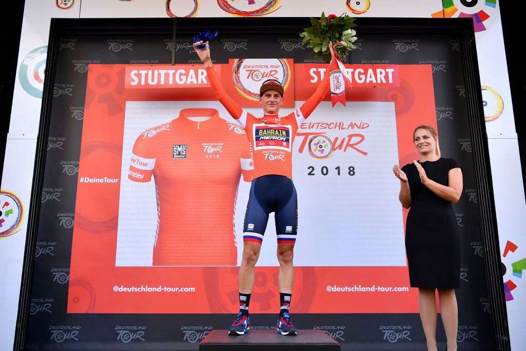 Matej Mohoric (Bahrain-Merida) won the Deutschland Tour