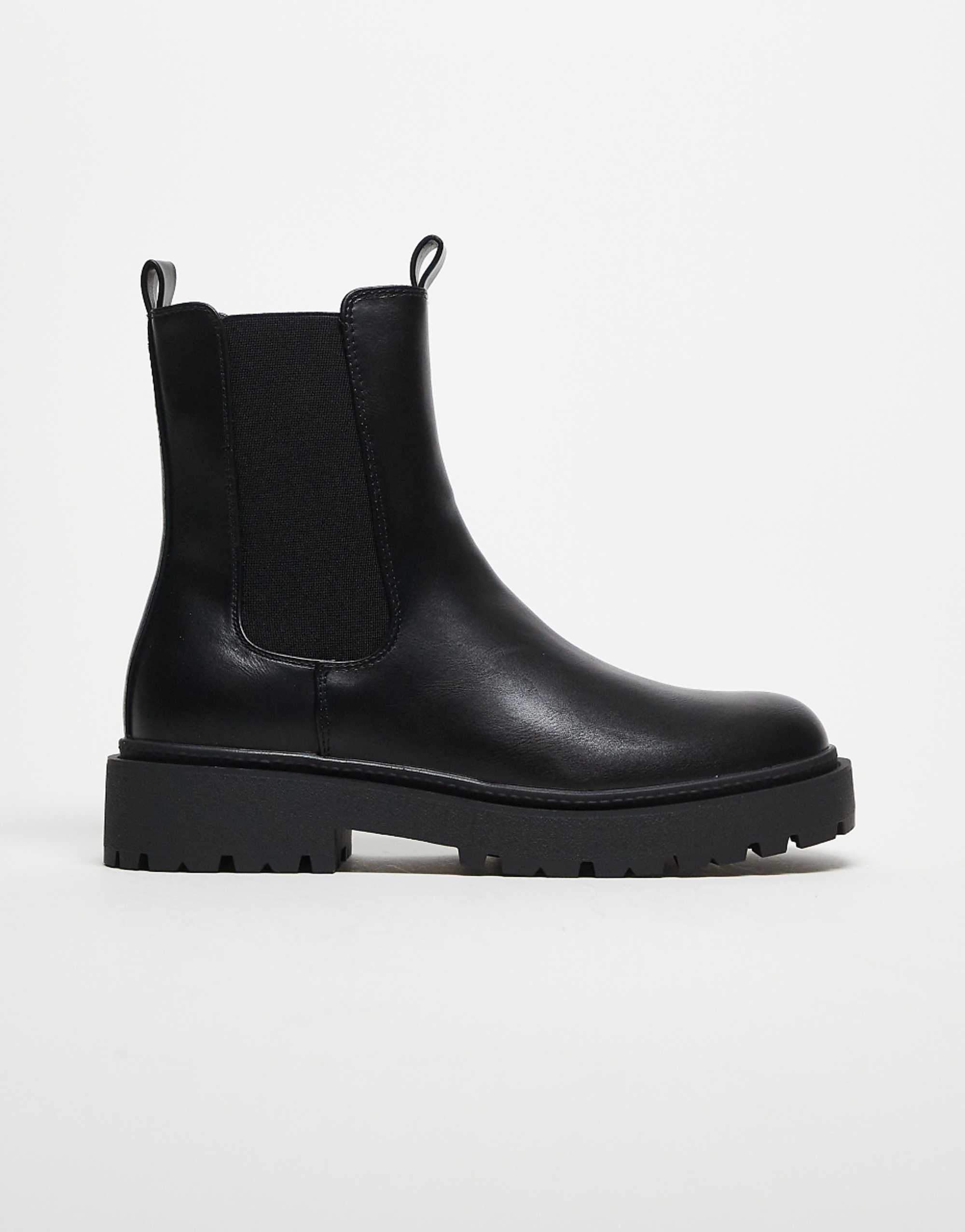 Asos Design Chelsea Boots in Black With Chunky Soles