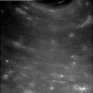 NASA researchers said that, over the course of its dive between Saturn and its rings on April 26, the Cassini spacecraft has caught images from Saturn's pole to its equator.